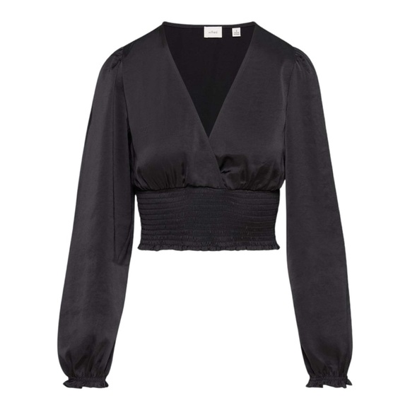 Wilfred Wistful Sheer Blouse - Black - Picture 1 of 11